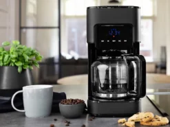 Princess Deluxe Kaffeemaschine Black Steel 1,5 L 900 W Schwarz 31 Princess Deluxe Kaffeemaschine Black Steel 1,5 L 900 W Schwarz -Kaffeegetränkeladen 4122f9bcb070c044fb9f065007b6aa65