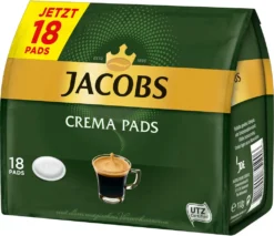 JACOBS Pads Crema Classic 270 Getränke - 15x18 Kaffeepads Senseo Kompatibel -Kaffeegetränkeladen 413fd8006046b3bb7b8a0f6e182c223b