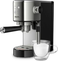 Krups XP 442 - Espresso Siebträger - Edelstahl/schwarz -Kaffeegetränkeladen 41616a0dd23e420f0184ebc922ce37a3