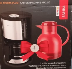 Krups Kaffeemaschine KM321 ProAroma + Emsa Isolierkanne Samba -Kaffeegetränkeladen 418dfabd54fbac40ac7f0f1f9bdb2267