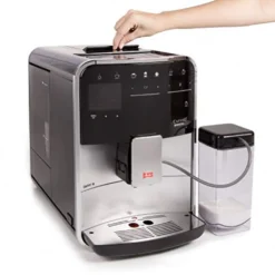 Melitta Caffeo Barista T Smart F831-101 Kaffeevollautomat, Smartphone-Steuerung, Silber -Kaffeegetränkeladen 41cf32a1ade533ef2487e2ce466986a7