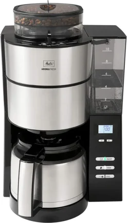 Melitta Aroma Fresh Therm - Kaffeemaschine - Edelstahl/schwarz 22 Melitta Aroma Fresh Therm - Kaffeemaschine - Edelstahl/schwarz -Kaffeegetränkeladen 42d449771ddca3e0732354d116600c9d