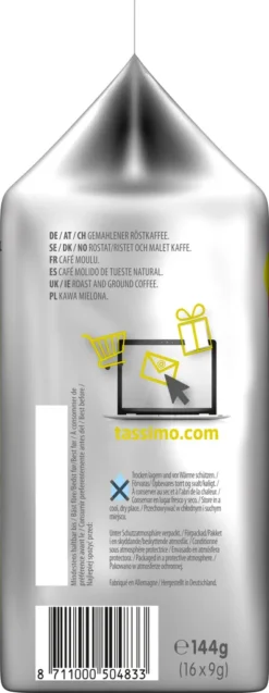 Tassimo Jacobs Caffè Crema Intenso XL | 16 T Discs, Kaffeekapseln -Kaffeegetränkeladen 43f8f975ea34df432a880de4b797a4a7