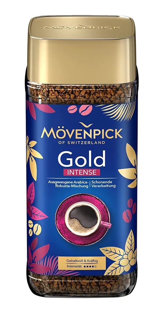 Instantkaffee GOLD INTENSE Von Mövenpick, 200g 3 Instantkaffee GOLD INTENSE Von Mövenpick, 200g