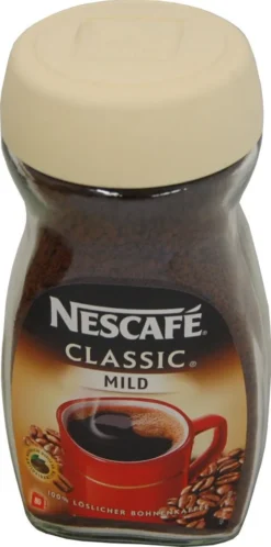 Nestlé® Nescafé Classic Mild | Löslicher Kaffee | 200g-Glas -Kaffeegetränkeladen 45923a08926e62562587a111c0f495d4
