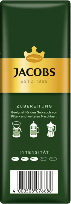 JACOBS Filterkaffee Krönung 6x500g Pulver-Kaffee Gemahlen Röstkaffee 1,5kg -Kaffeegetränkeladen 45b2843fca898933e64615e2b00189be