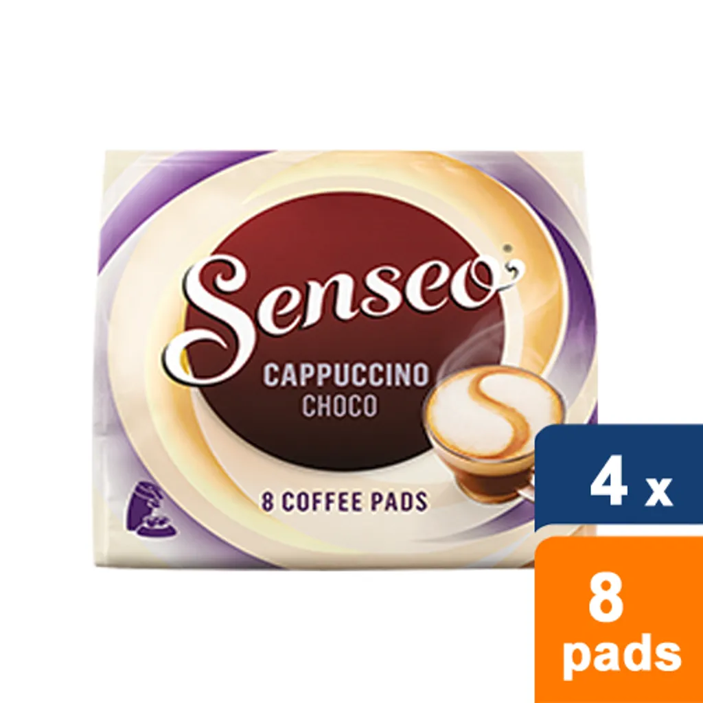Senseo Cappuccino Choco - 4x 8 Pads 3 Senseo Cappuccino Choco - 4x 8 Pads