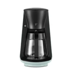 Tchibo Filterkaffeemaschine „Let’s Brew“, Für Bis Zu 10 Tassen Filterkaffee, 1,2L Aroma-Glaskaraffe, Edelstahl-Warmhalteplatte, Tropf-Stopp, Abschaltautomatik, Hellgrün -Kaffeegetränkeladen 4739c89991bf17208ca7500af939a160
