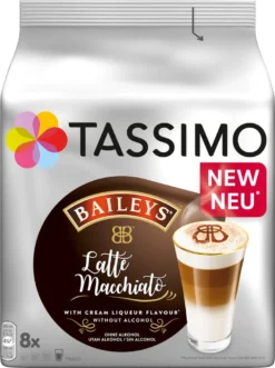 TASSIMO Kapseln Latte Macchiato Vielfaltspaket Discs 40 Getränke 5 Sorten Kaffee 18 TASSIMO Kapseln Latte Macchiato Vielfaltspaket Discs 40 Getränke 5 Sorten Kaffee -Kaffeegetränkeladen 47aa838d31503f2f53ed4f46575a2306