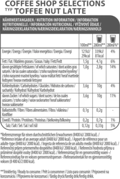 TASSIMO Coffee Shop Selections Toffee Nut Latte T Discs Kapseln 5 X 8 Getränke 14 TASSIMO Coffee Shop Selections Toffee Nut Latte T Discs Kapseln 5 X 8 Getränke -Kaffeegetränkeladen 49186934ea3bc124c62f17d3627dd7cc