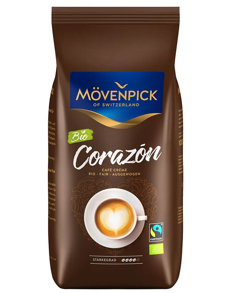 Kaffee CORAZÓN Von Mövenpick, 1000g Bohnen 3 Kaffee CORAZÓN Von Mövenpick, 1000g Bohnen