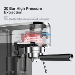 BlitzHome Espresso Maschine Kaffeemaschine Cappuccinomaschine Milchaufschäumer Espressomaschinen -Kaffeegetränkeladen 4a7689aba81be3b04a548eca474f480b