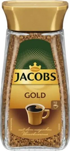 Jacobs Gold | Löslicher Kaffee | 200g-Glas -Kaffeegetränkeladen 4c9a7838408ff7a71dea84918f577bc3
