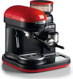 Ariete Siebträger-Espressomaschine Moderna Mit Kaffeemühle Und Aufschäumdüse, Rot/schwarz 24 Ariete Siebträger-Espressomaschine Moderna Mit Kaffeemühle Und Aufschäumdüse, Rot/schwarz -Kaffeegetränkeladen 4d20dfd975d2ea9184f2fcc8e5beb3c5