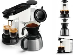 Kaffeemaschine 2 In 1 Senseo Switch Philips HD6592/05, 2 In 1 Mit Filter Und Pod, Isolierte Verse, Crema Plus 17 Kaffeemaschine 2 In 1 Senseo Switch Philips HD6592/05, 2 In 1 Mit Filter Und Pod, Isolierte Verse, Crema Plus -Kaffeegetränkeladen 4d786df2c2ec612ace8a3bc41b8c822f