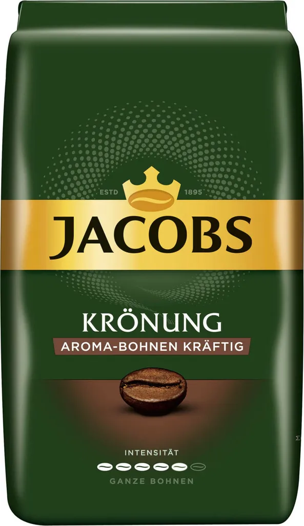 JACOBS Kaffeebohnen Krönung Aroma-Bohne Kräftig 6x500g Ganze Kaffee Bohnen 4 JACOBS Kaffeebohnen Krönung Aroma-Bohne Kräftig 6x500g Ganze Kaffee Bohnen – Bild 2