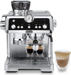 De'Longhi Delonghi EC 9355.M La Specialista Prestigio Siebträger-Espressomaschine Silber