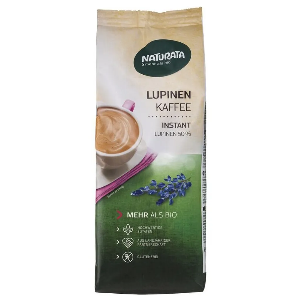 Naturata Lupinenkaffee Instant Nachfüllbeutel 200g 3 Naturata Lupinenkaffee Instant Nachfüllbeutel 200g
