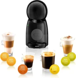 Krups NESCAFÉ® Dolce Gusto® Piccolo XS KP1A3B - Manuelle Kaffeemaschine - Schwarz -Kaffeegetränkeladen 50a3557499ac885ac8c7d9ab0d352156
