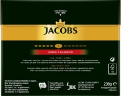 JACOBS Kapseln Nespresso®* Kompatibel 2 X 40 Lungo 6 Classico + 2 X 40 Espresso 10 Intenso XXL-Pack - Insgesamt 160 Getränke 8 JACOBS Kapseln Nespresso®* Kompatibel 2 X 40 Lungo 6 Classico + 2 X 40 Espresso 10 Intenso XXL-Pack - Insgesamt 160 Getränke -Kaffeegetränkeladen 51fd7e886c5334ca4c699a1d395a45b0 2