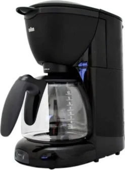 BRAUN Kaffeemaschine KF 560/1 Schwarz -Kaffeegetränkeladen 52d3b8c5d342a000487a2d159c43f921