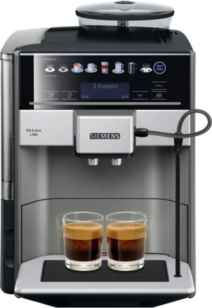 Siemens TE655503DE EQ.6 Plus S500 Edelstahl Kaffeevollautomat 3 Siemens TE655503DE EQ.6 Plus S500 Edelstahl Kaffeevollautomat