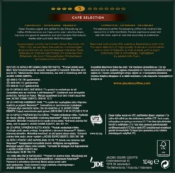 Jacobs Café Selection, Kaffeekapseln, Nespresso Kompatibel, Kaffee, 20 Kapseln á 5.2 G 11 Jacobs Café Selection, Kaffeekapseln, Nespresso Kompatibel, Kaffee, 20 Kapseln á 5.2 G -Kaffeegetränkeladen 55268bd2be3a591e9f4be32c9d98b697