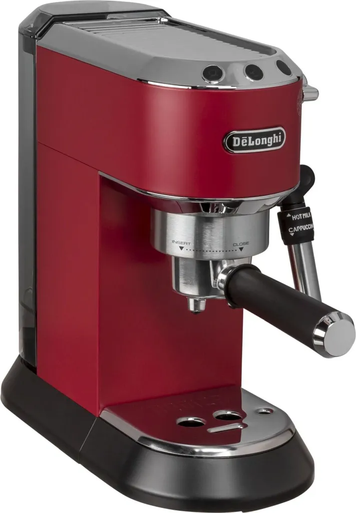De'Longhi DeLonghi EC685.R Dedica Style Siebträger Espressomaschine Rot 5 De'Longhi DeLonghi EC685.R Dedica Style Siebträger Espressomaschine Rot – Bild 3