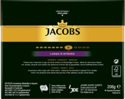 Jacobs Lungo 8 Intenso XXL-Pack | 40 Nespresso® Komp. Kapseln 7 Jacobs Lungo 8 Intenso XXL-Pack | 40 Nespresso® Komp. Kapseln -Kaffeegetränkeladen 579039b67a64a47c167969a6b55955ae 1