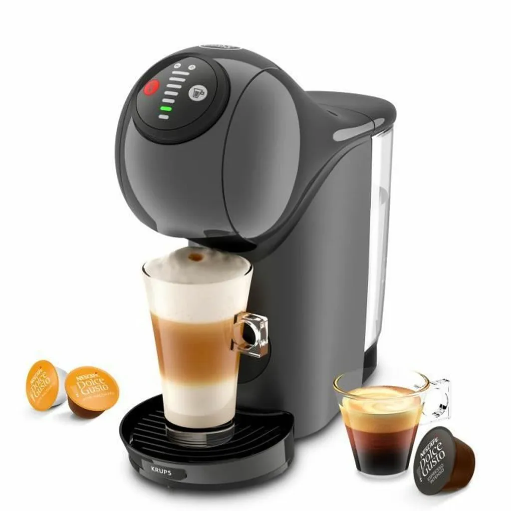 KRUPS NESCAFE DOLCE GUSTO YY4893FD KAPAKE MACHINE + 2 Kisten Espresso- Und Macchiato -Kapseln + Becher Starbucks, Kompakt, Anthrazit 5 KRUPS NESCAFE DOLCE GUSTO YY4893FD KAPAKE MACHINE + 2 Kisten Espresso- Und Macchiato -Kapseln + Becher Starbucks, Kompakt, Anthrazit – Bild 3