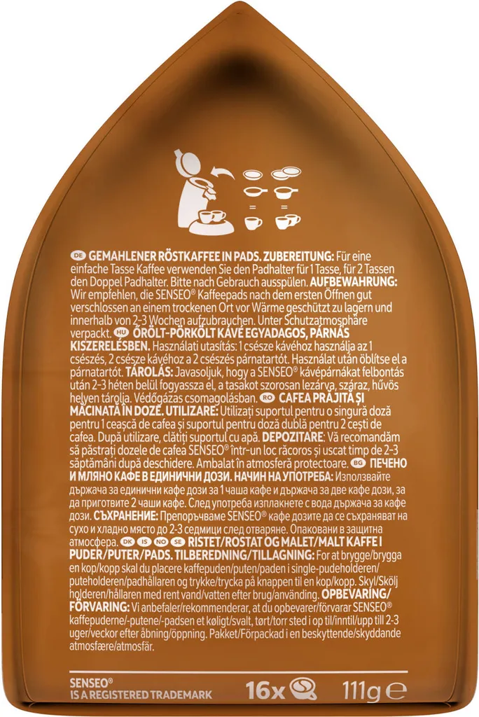 SENSEO Pads Strong Senseopads 10 X 16 Getränke - 160 Pads 8 SENSEO Pads Strong Senseopads 10 X 16 Getränke - 160 Pads – Bild 6