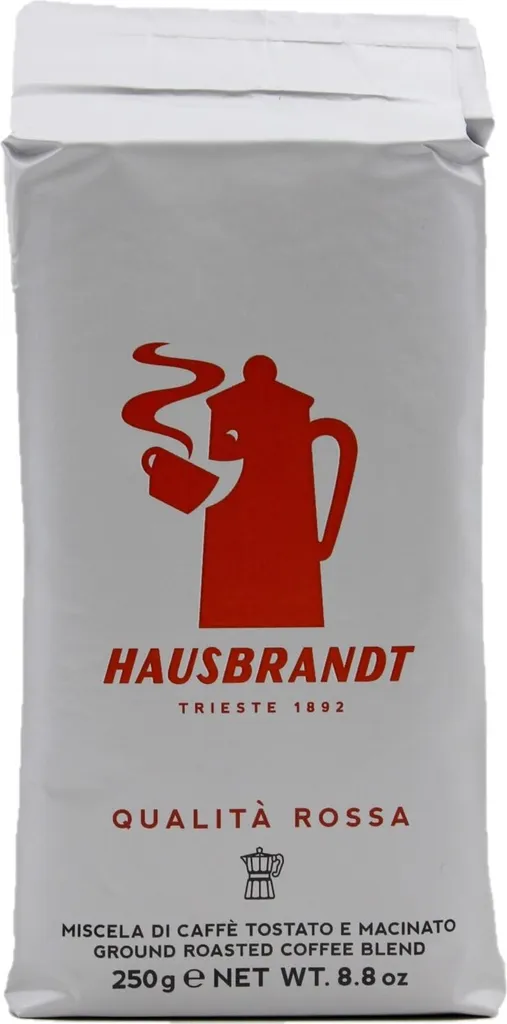 Caffé Hausbrandt Rossa Kaffee Gemahlen 0,25kg 3 Caffé Hausbrandt Rossa Kaffee Gemahlen 0,25kg