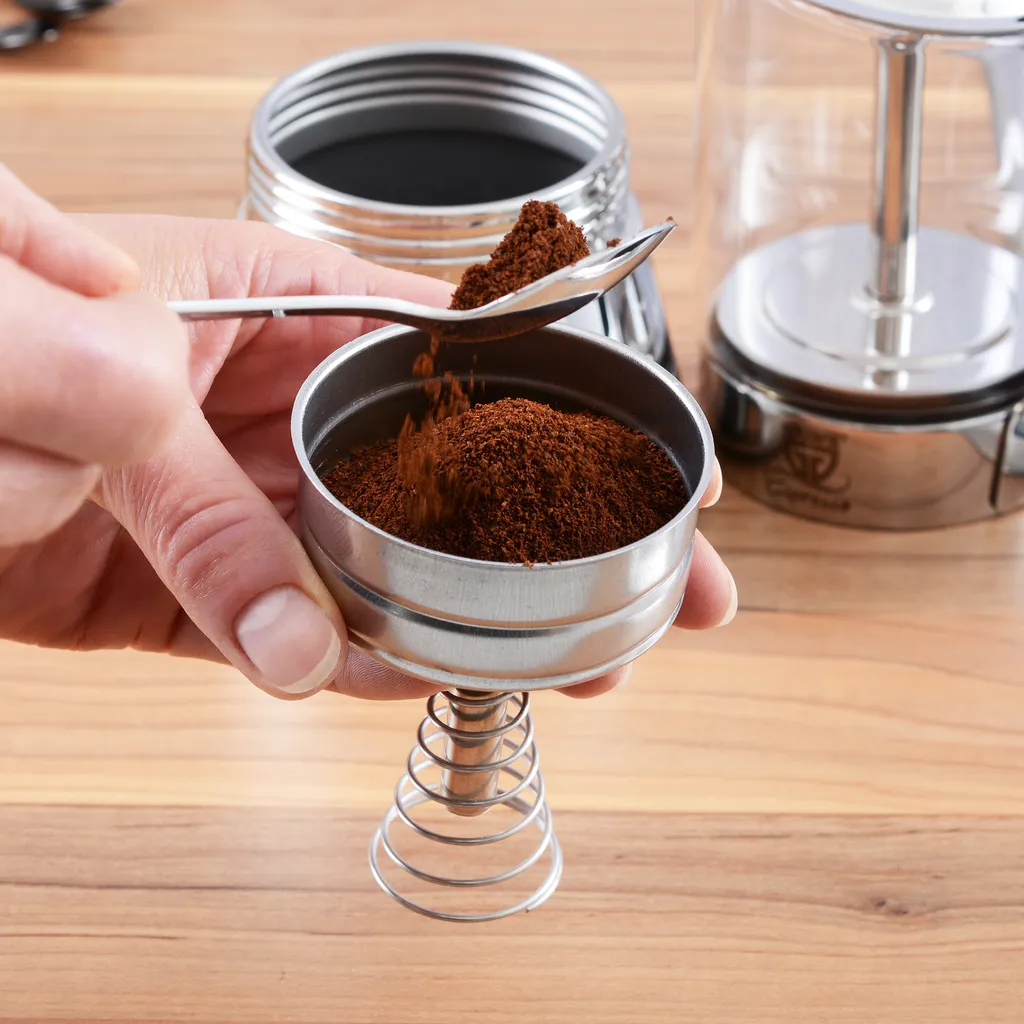 GRÄWE Espressokocher Mit Glaskanne, 6 Tassen 12 GRÄWE Espressokocher Mit Glaskanne, 6 Tassen – Bild 10