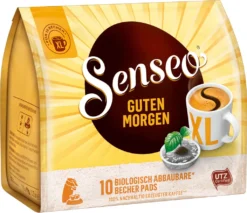 SENSEO Pads Guten Morgen XL Senseopads UTZ 5 X 10 Kaffeepads -Kaffeegetränkeladen 5f8ff116b9b48996aa11deeee3d8046a