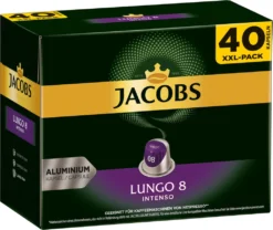 JACOBS Kapseln Lungo Intenso 5 X 40 Nespresso®* Kompatible Kaffeekapseln -Kaffeegetränkeladen 5ffed38f268b5adcf1b22ac951b000a6