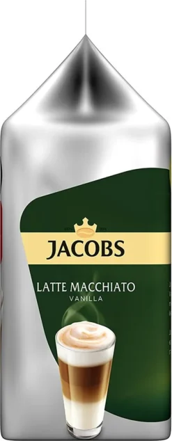 TASSIMO Jacobs Typ Latte Macchiato Vanilla 5er Pack T Discs Kapseln 5x8 Getränke -Kaffeegetränkeladen 624e05a7be5da10296b3ec67635dc934
