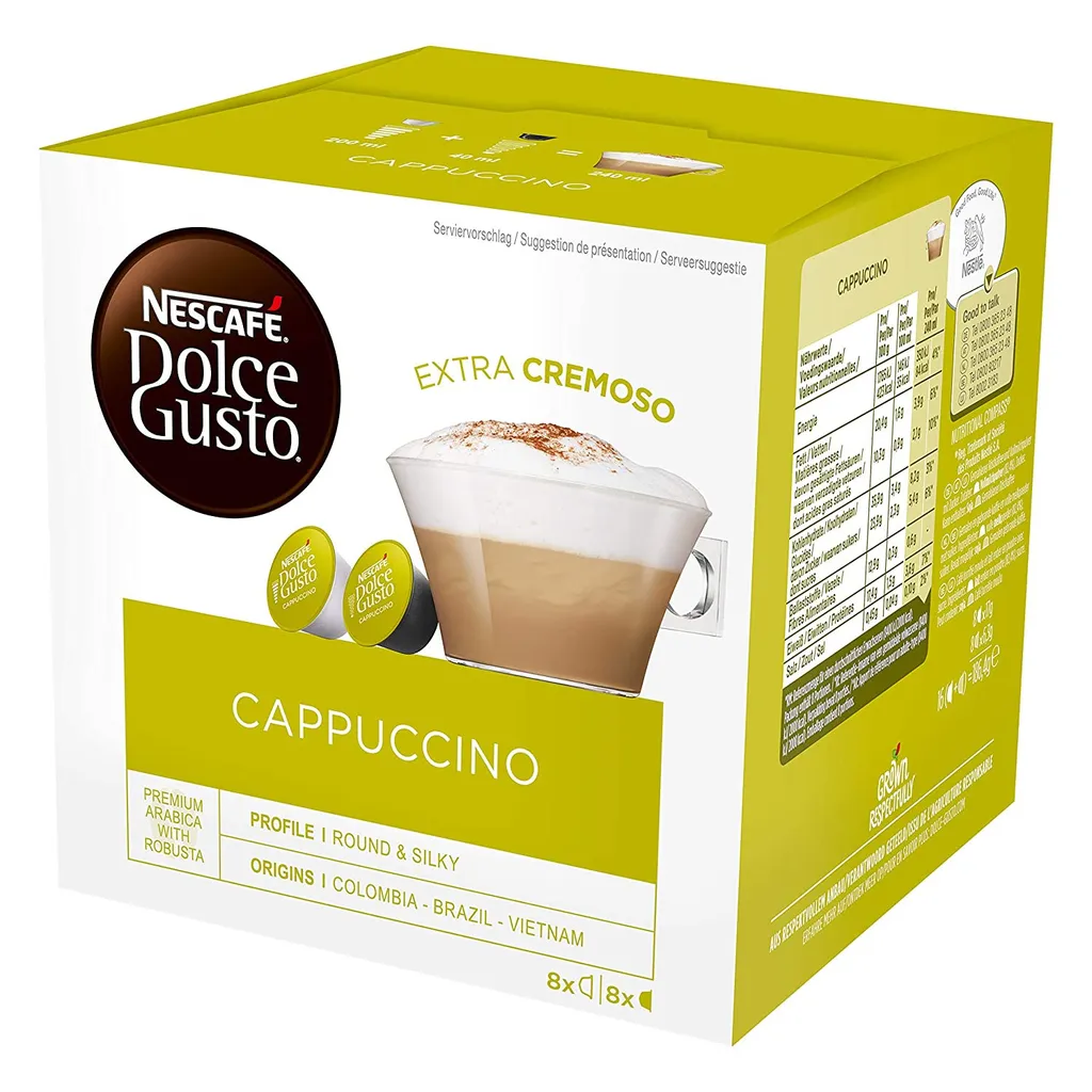 Nescafé® Nescafé Dolce Gusto Cappuccino | 8 Kaffeekapseln 14 Nescafé® Nescafé Dolce Gusto Cappuccino | 8 Kaffeekapseln – Bild 12
