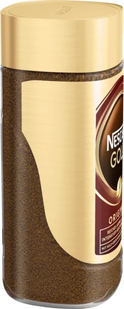 Nestlé® Nescafé Gold Das Original, Löslicher Bohnenkaffee, Kaffee, Gemahlener Röstkaffee, Glas, 100 G -Kaffeegetränkeladen 63c0535052fb73e77d87d1c09272f59c
