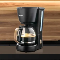 Bestron Filter-Kaffeemaschine Für 10 Tassen Kaffee, Inkl. 1,5 Liter Glaskanne, Permanentfilter & Warmhalteplatte, 1.000 Watt, Black & Wood-Design, Farbe: Schwarz / Holz 13 Bestron Filter-Kaffeemaschine Für 10 Tassen Kaffee, Inkl. 1,5 Liter Glaskanne, Permanentfilter & Warmhalteplatte, 1.000 Watt, Black & Wood-Design, Farbe: Schwarz / Holz -Kaffeegetränkeladen 64a8b9c4bca317a023030efc8a77a48e