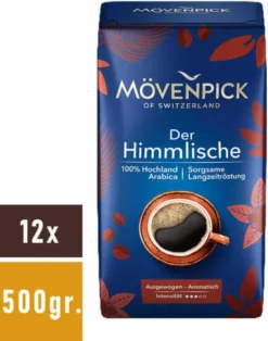 Kaffee-Sparpaket DER HIMMLISCHE Von Mövenpick, 12x500g Gemahlen -Kaffeegetränkeladen 64fc8415667734c45e92efbeabfec6c7