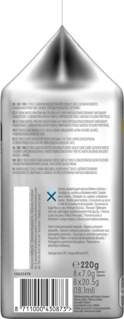 TASSIMO Kapseln Typ Latte Macchiato Weniger Süß Kaffeekapseln 5 X 8 Getränke -Kaffeegetränkeladen 65d305d4035a7cc4daa2d6c6923c1b15