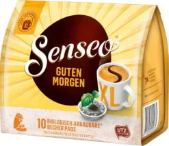 SENSEO Pads Guten Morgen XL Senseopads UTZ 5 X 10 Kaffeepads -Kaffeegetränkeladen 6626010db9bef86914b2d476e4b76058