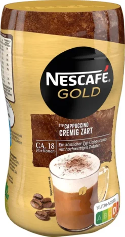 Nescafé® Nescafé Gold Typ Cappuccino Cremig Zart | 250g -Kaffeegetränkeladen 66c977d04a5c7160e85c2839453403b4