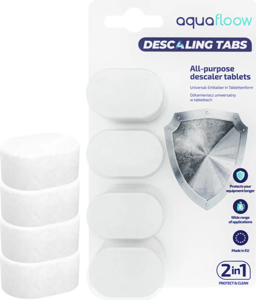 AquaFloow Set Für Saeco/Philips Kaffeemaschinen: 3x Wasserfilter (Ersatz CA6903), Entkalkungstabletten 4 Stück (Ersatz TZ80002), Reinigungstabletten 10x2g (Ersatz TZ80001) 5 AquaFloow Set Für Saeco/Philips Kaffeemaschinen: 3x Wasserfilter (Ersatz CA6903), Entkalkungstabletten 4 Stück (Ersatz TZ80002), Reinigungstabletten 10x2g (Ersatz TZ80001) – Bild 3