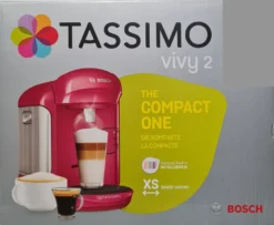 Bosch Tassimo Vivy2 Kapselmaschine TAS1401, Kompaktes Design, Vollautomatisch, Geeignet Für Alle Tassen - Pink 26 Bosch Tassimo Vivy2 Kapselmaschine TAS1401, Kompaktes Design, Vollautomatisch, Geeignet Für Alle Tassen - Pink -Kaffeegetränkeladen 678206823ddb911b0f72495367a95d1c