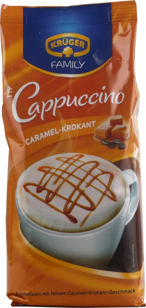 Krüger Family Cappuccino Caramel-Krokant | 500-g-Beutel 5 Krüger Family Cappuccino Caramel-Krokant | 500-g-Beutel – Bild 3