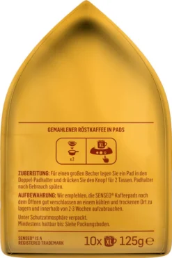 SENSEO Pads Guten Morgen XL Senseopads UTZ 5 X 10 Kaffeepads -Kaffeegetränkeladen 67d6ec73f1c12eb5162570b4b3976144