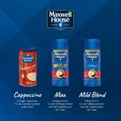 MAXWELL HOUSE Löskaffee Mild Blend Löslicher Kaffee Instantkaffee 2 X 500 G Beutel 17 MAXWELL HOUSE Löskaffee Mild Blend Löslicher Kaffee Instantkaffee 2 X 500 G Beutel -Kaffeegetränkeladen 6813ae3694891d39ca87726889bbbe9e