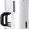 BRAUN HH Kaffeeautomat 10T 1000W Aroma Glaskanne Weiß KF1100WH -Kaffeegetränkeladen 6a3c57a7672180a2b388a84f90e67743