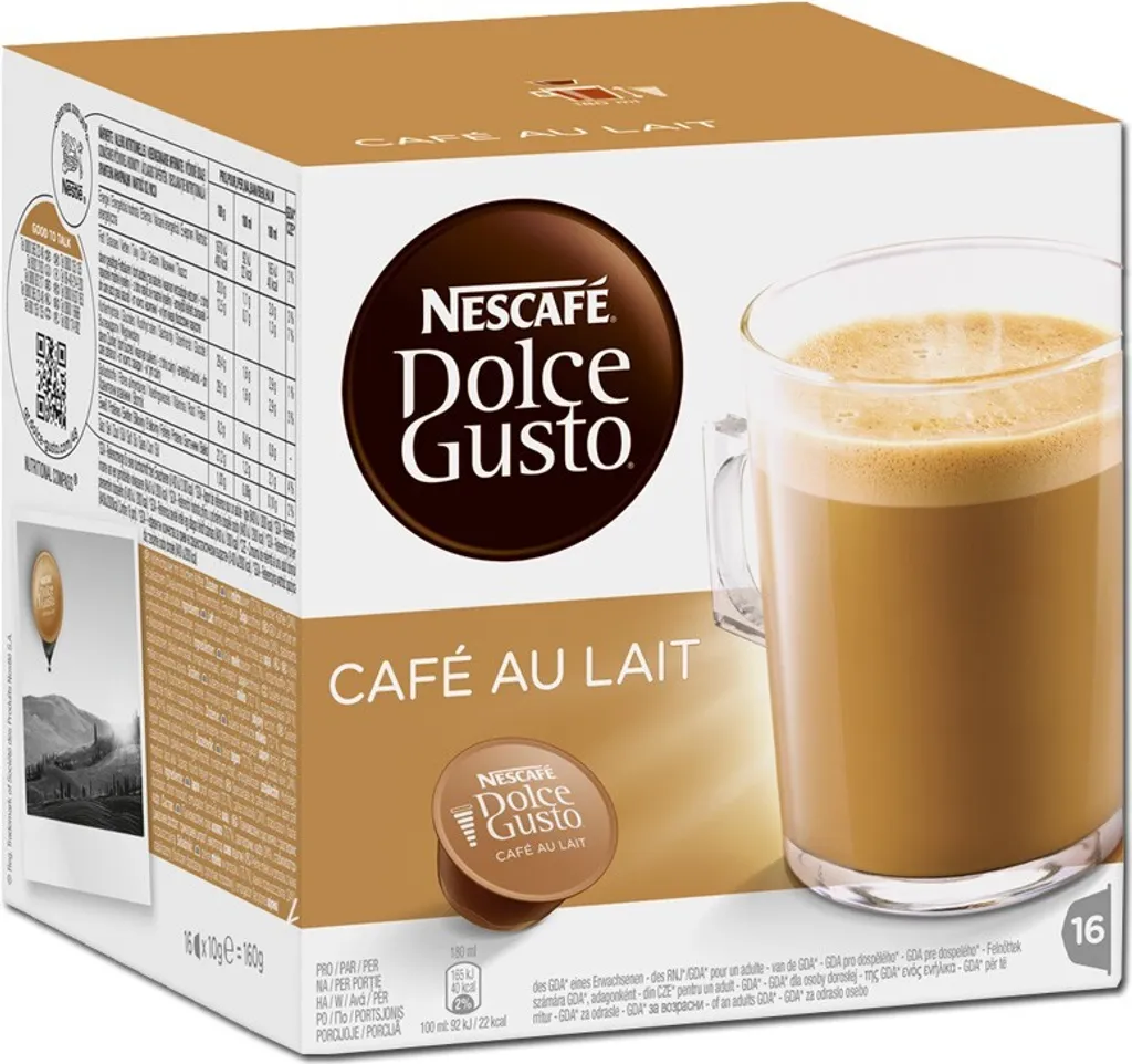 Nescafé® Nescafé Dolce Gusto Café Au Lait | 16 Kaffeekapseln 3 Nescafé® Nescafé Dolce Gusto Café Au Lait | 16 Kaffeekapseln